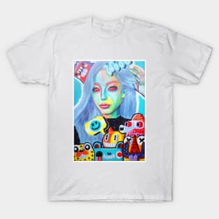 wooo ivy painting T-Shirt